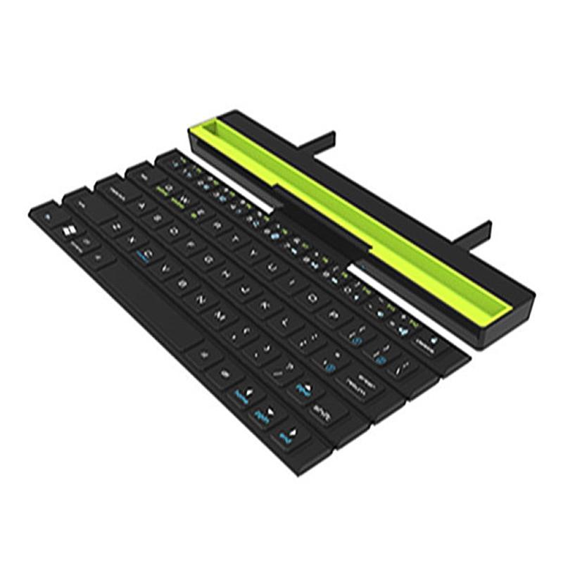 Teclado Bluetooth plegable con rollo flexible