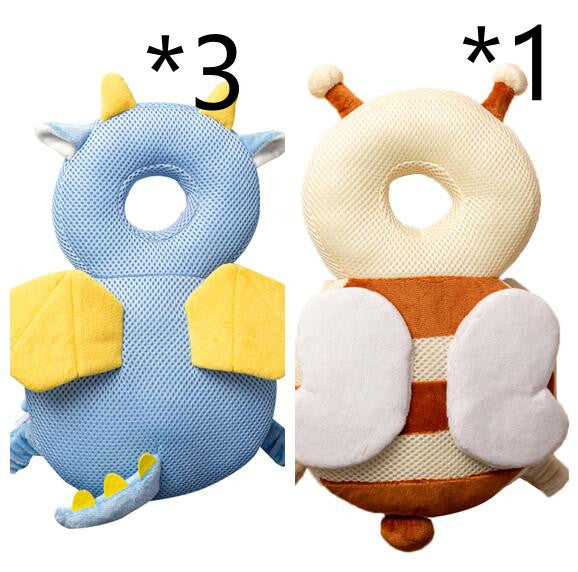 Appui-tête pour bébé, Protection pour enfants, coussin de Protection de la tête pour bébé, ailes d'ange mignonnes