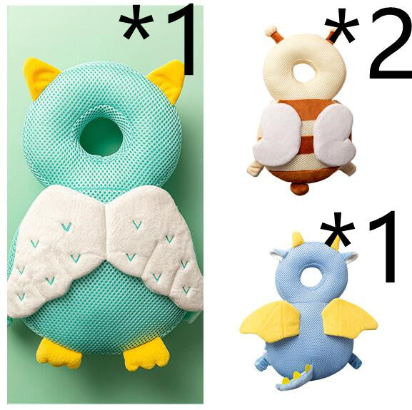 Baby Toddler Headrest Child Protection Baby Head Protection Cushion Cute Angel Wings