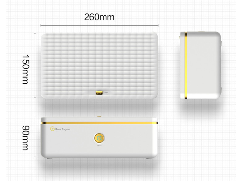 Boîte multifonctionnelle de désinfection de sous-vêtements à l'ozone UV