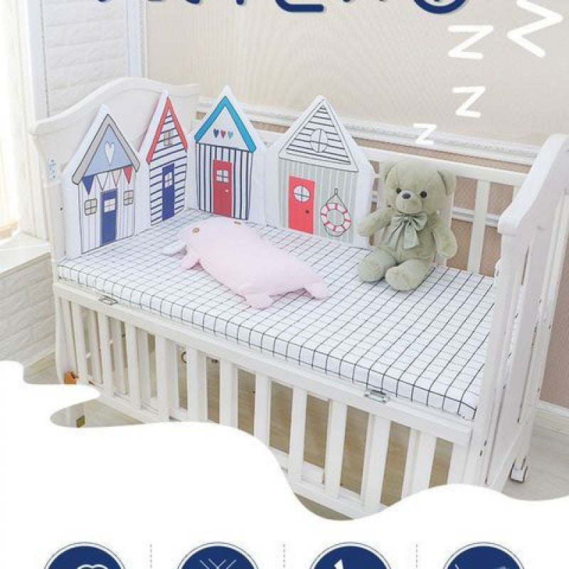 Crib Four-piece Set Bed Fence