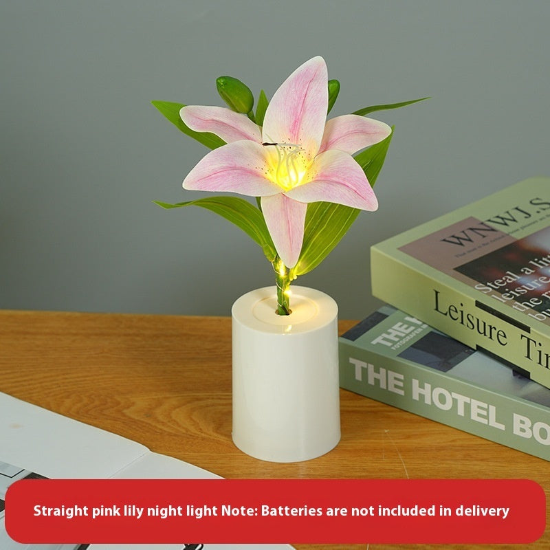 Lily Creative Simulation Bouquet Night Light