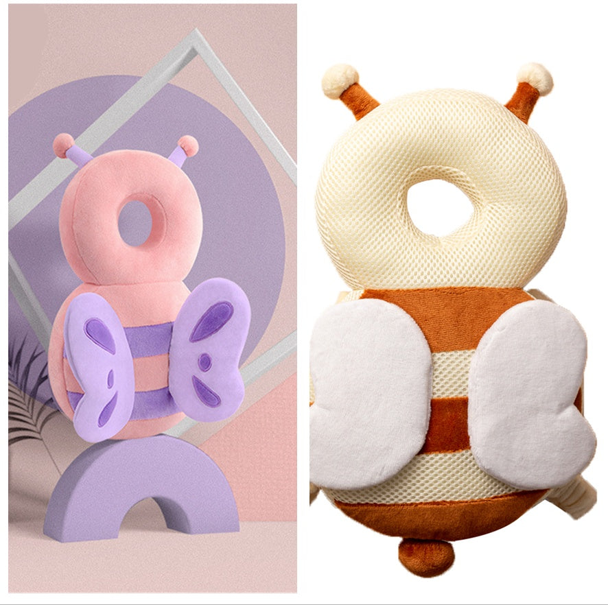 Appui-tête pour bébé, Protection pour enfants, coussin de Protection de la tête pour bébé, ailes d'ange mignonnes