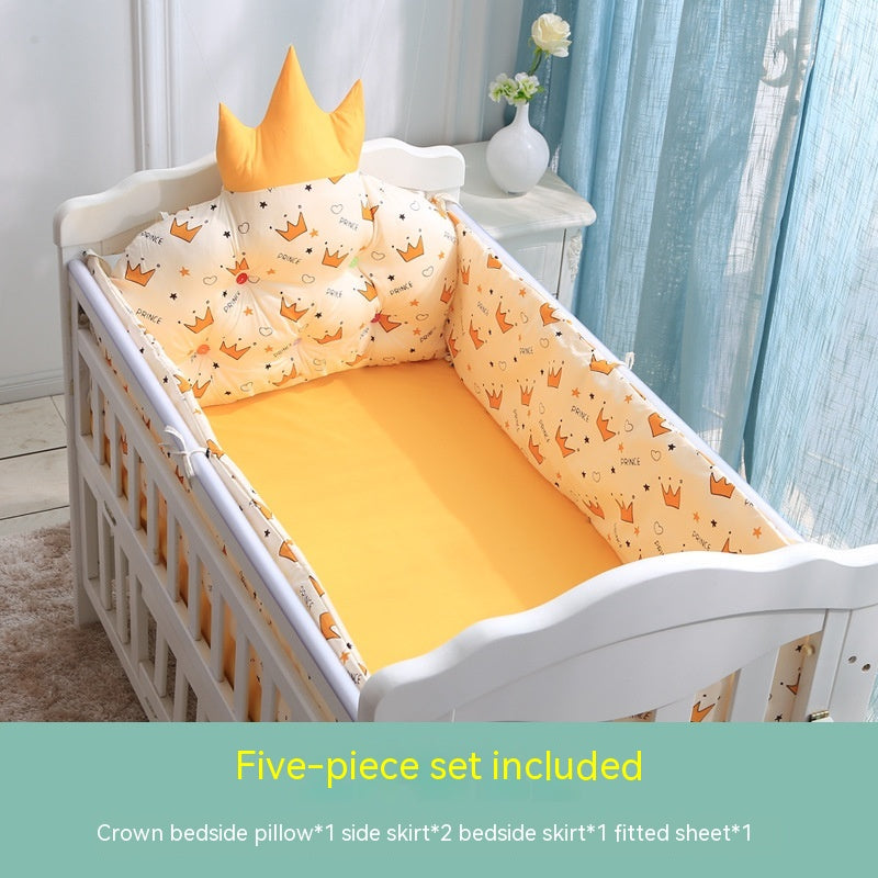 Cotton Crib Guardrail Anti-collision Bed Fence