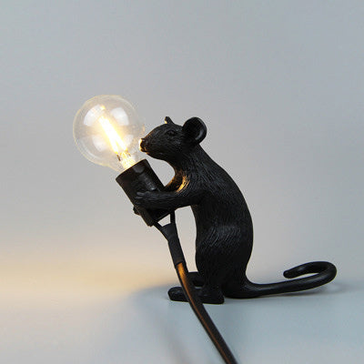 Modern USB Mouse Lamp LED Night Lamp Home Room Desktop Bedside Night Light Home Room Decor Lighting Desk Lamp Table Lamp Pendant