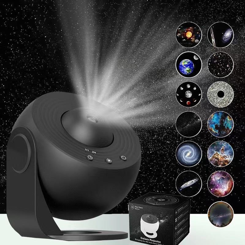 HD Focusing Starry Sky Galaxy Projection Lamp