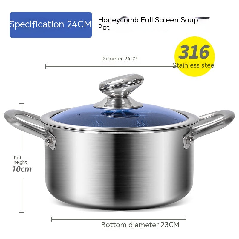 Stainless Steel Soup Pot Non-stick