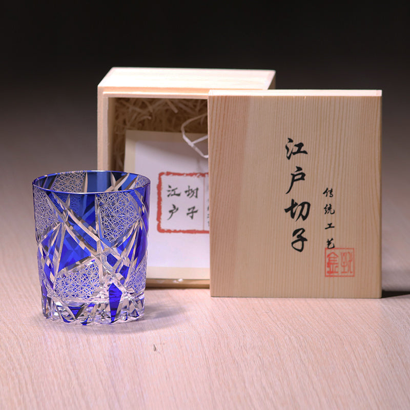 Japanese Fashion Handmade Crystal Whiskey Glasses