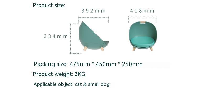 Cat Nest Four Seasons Lit universel pour petit chien