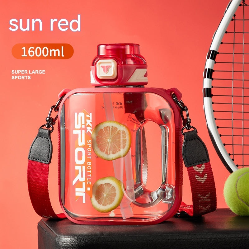 Sports Large Water Bottle Large Capacity Outdoor Portable Barrels High Temperature Resistant