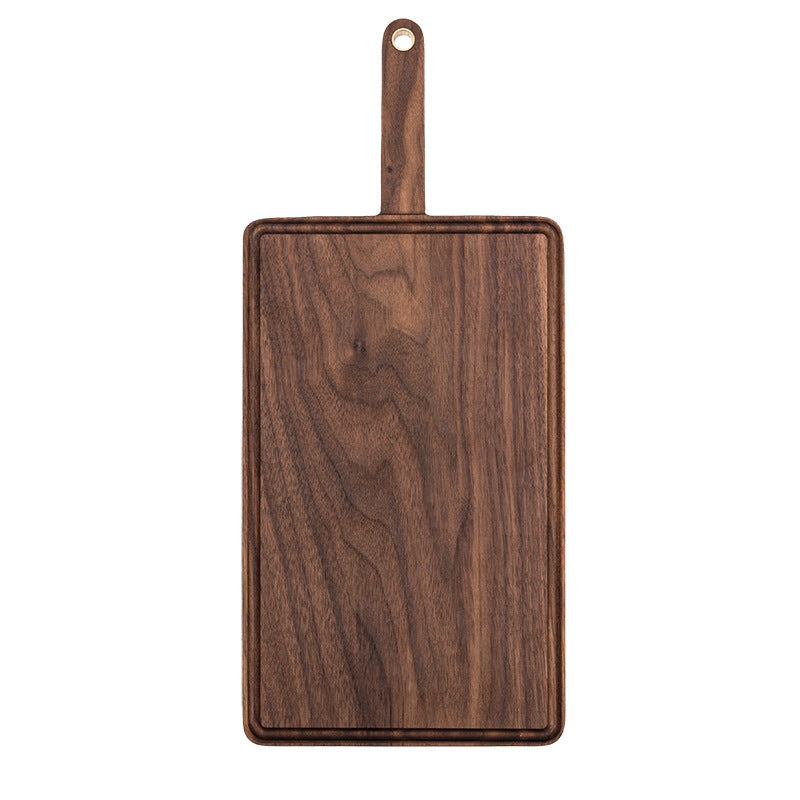 Tabla de cortar de madera tabla de pan tabla de cortar de cocina con ranura no desborda jugo