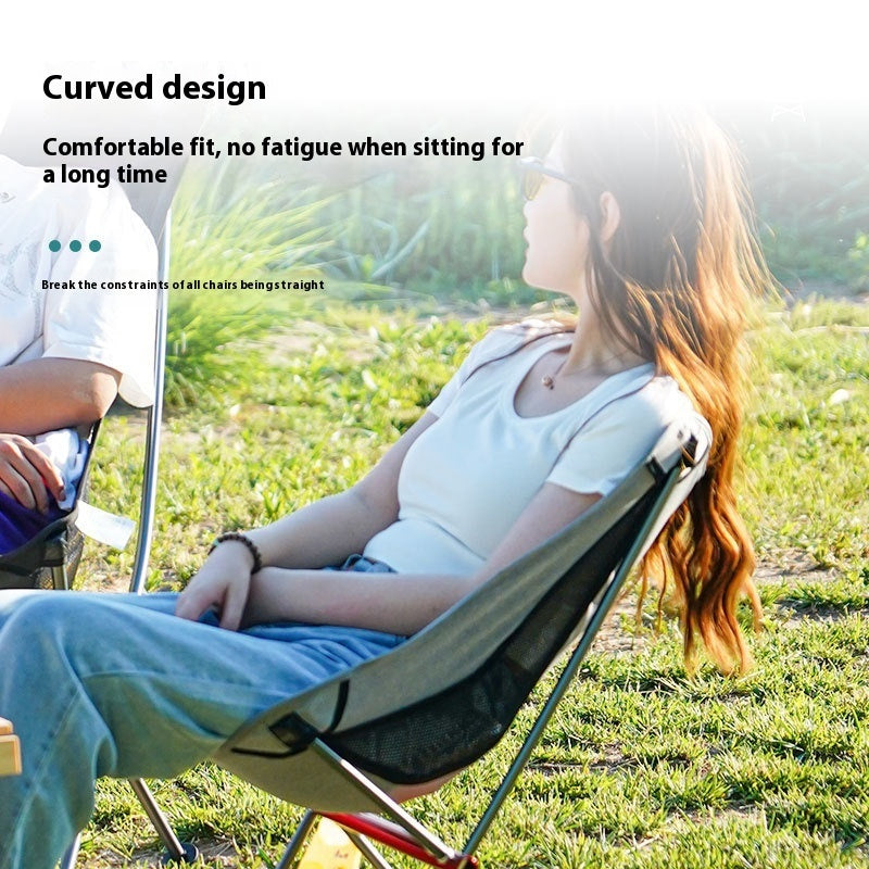 7075 Portable Aluminum Alloy Outdoor Camping Leisure Chair