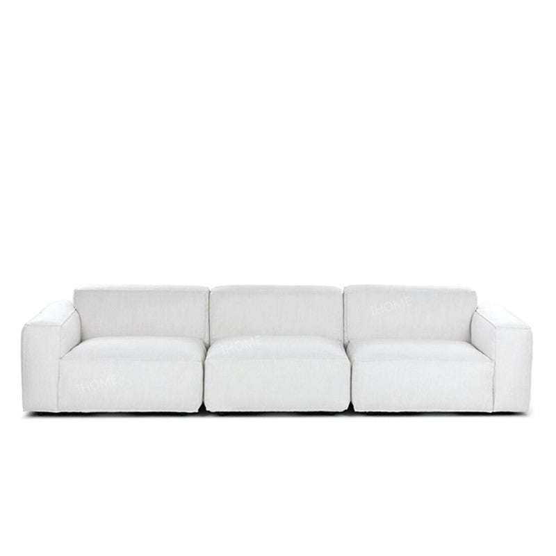 Tofu Piece Fabric Sofa Combination Modern