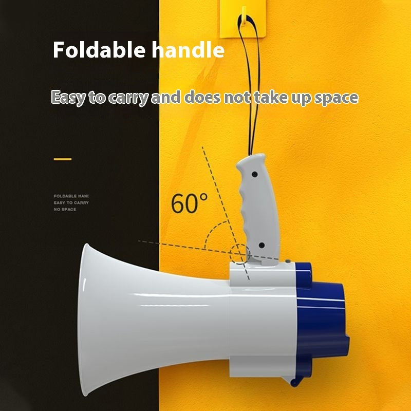 Megaphone Recording Speaker High Power Handheld