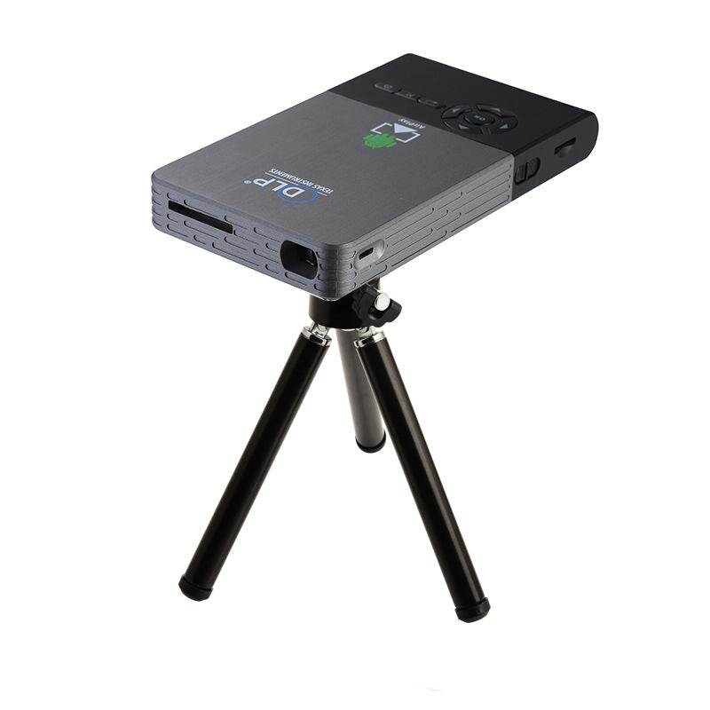 C2 Android DLP HD 3D Proyector portátil inalámbrico HD para teléfono móvil 8G