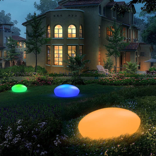 Lampe de jardin LED moderne et simple