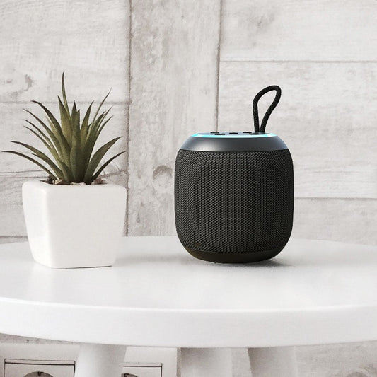 Tarjeta portátil de graves pesados ​​altavoz Bluetooth impermeable portátil al aire libre