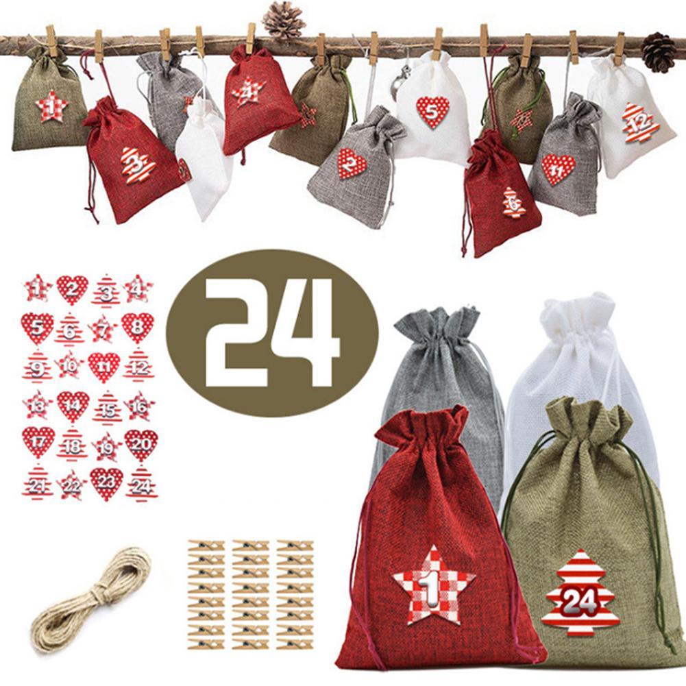 Christmas decoration hanging bag