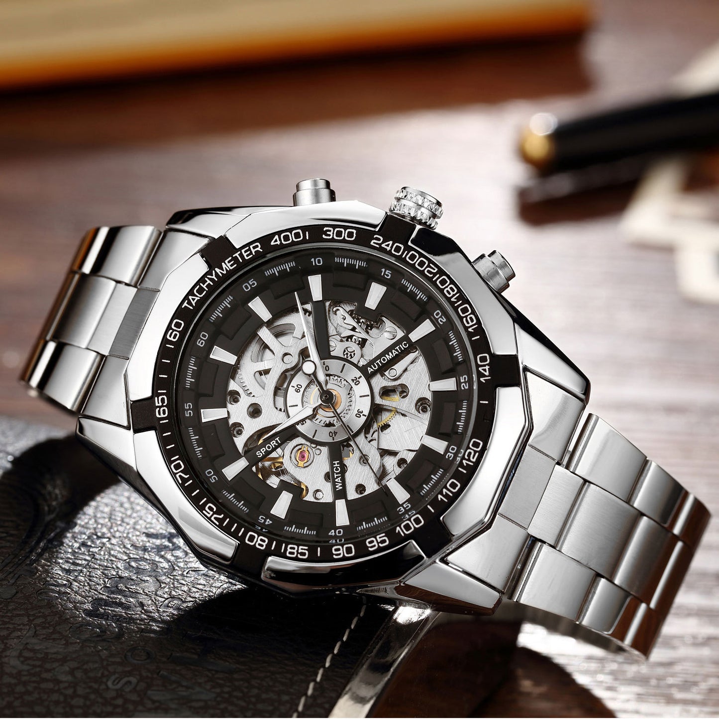 reloj mecanico hombres 