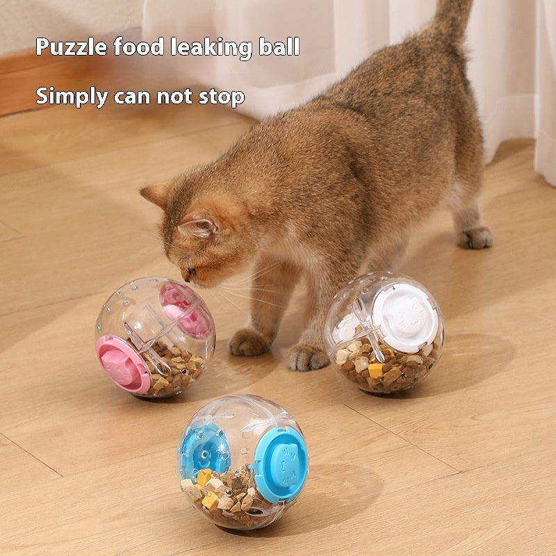 Pet Tumbler Food Leakage Toy Cat Dog Self-Hi Toy