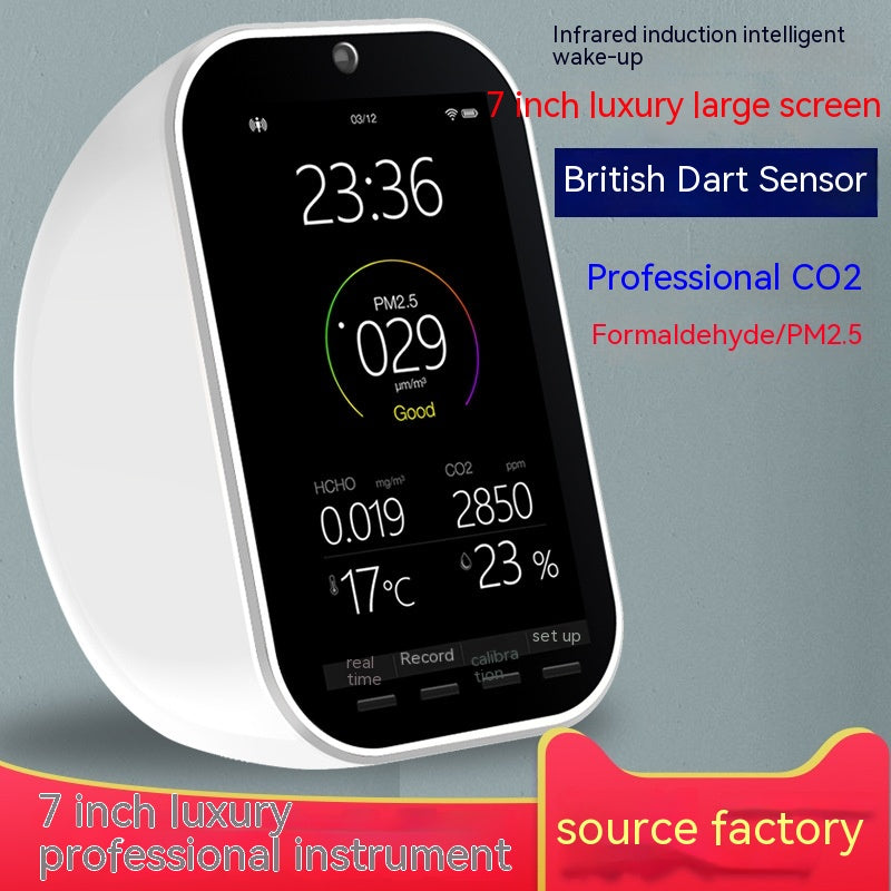 Formaldehyde Detector Household PM25 Indoor Professional Air Quality Monitoring