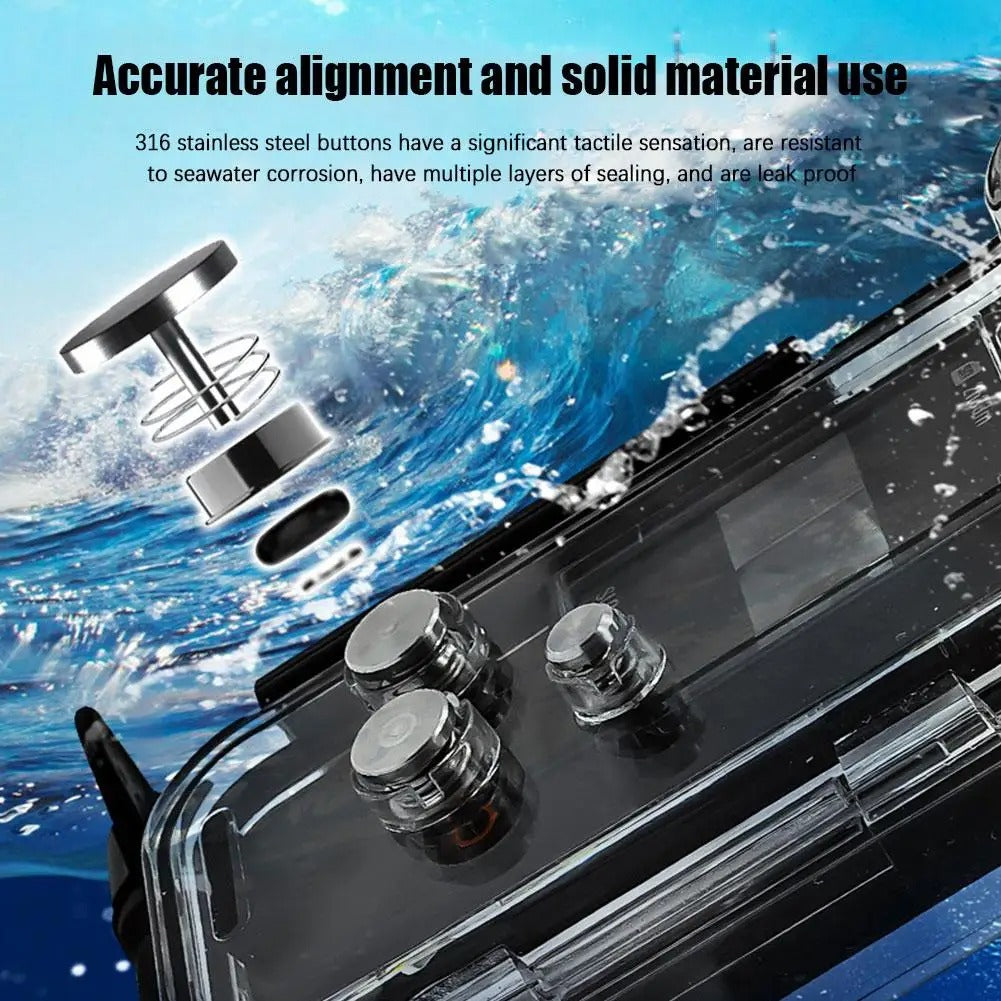 Pocket3 Waterproof Case Pocket Camera Shooting Glass Diving Protective Shell