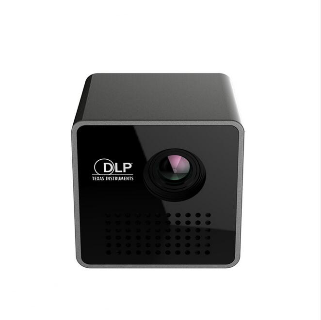 P1 WIFI inalámbrico de bolsillo LED Pico DLP Mini proyector inteligente Micro Miracast DLNA Airplay proyector de vídeo con batería 