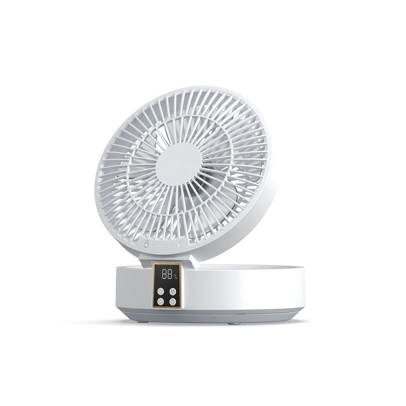 Ventilateur de plafond électrique pliable avec télécommande, Portable, Rechargeable par Usb, veilleuse, refroidisseur d'air, appareil ménager