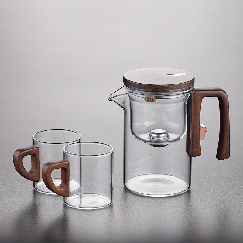 Glass Filter Tea Set Heat-resistant