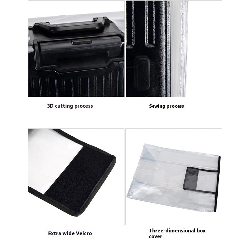 Transparent Thickening And Wear-resistant Trolley Case Sleeve