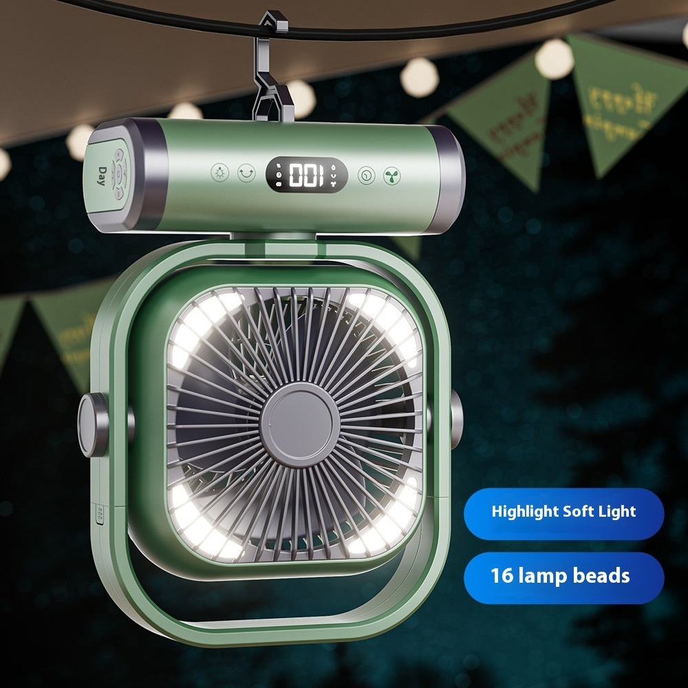 Ventilateur de Camping, circulateur d'air Rechargeable d'extérieur, Portable et polyvalent