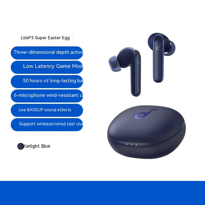 Haut-parleur casque Bluetooth sans fil créatif