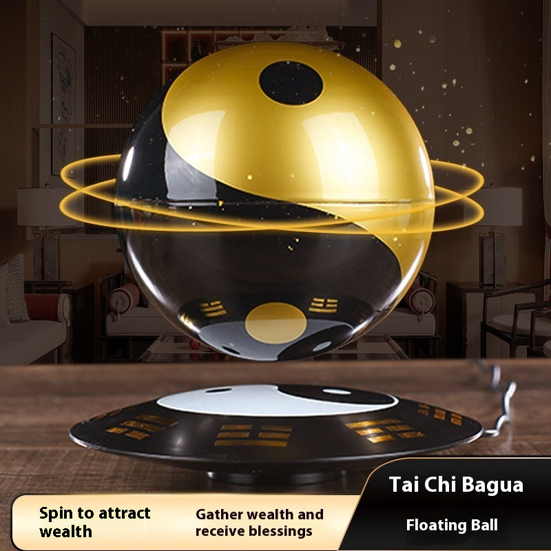 Suspensión magnética adornos decorativos de bola de Tai Chi de 6 pulgadas