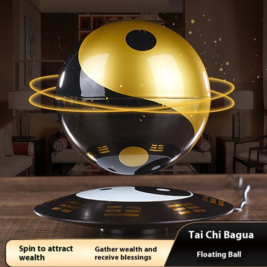 Suspensión magnética adornos decorativos de bola de Tai Chi de 6 pulgadas