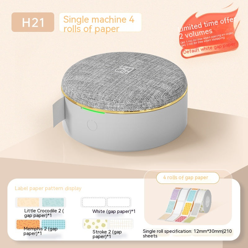 Household Self-adhesive Labeling Machine For Chinese Label Printer