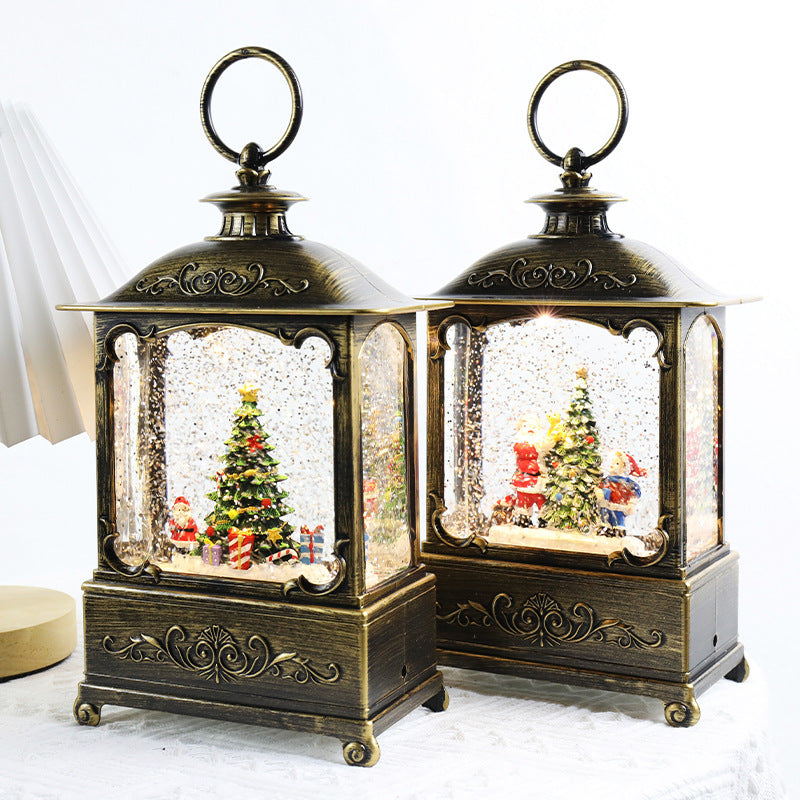 Christmas Decoration Decoration Crystal Lamp Music Box