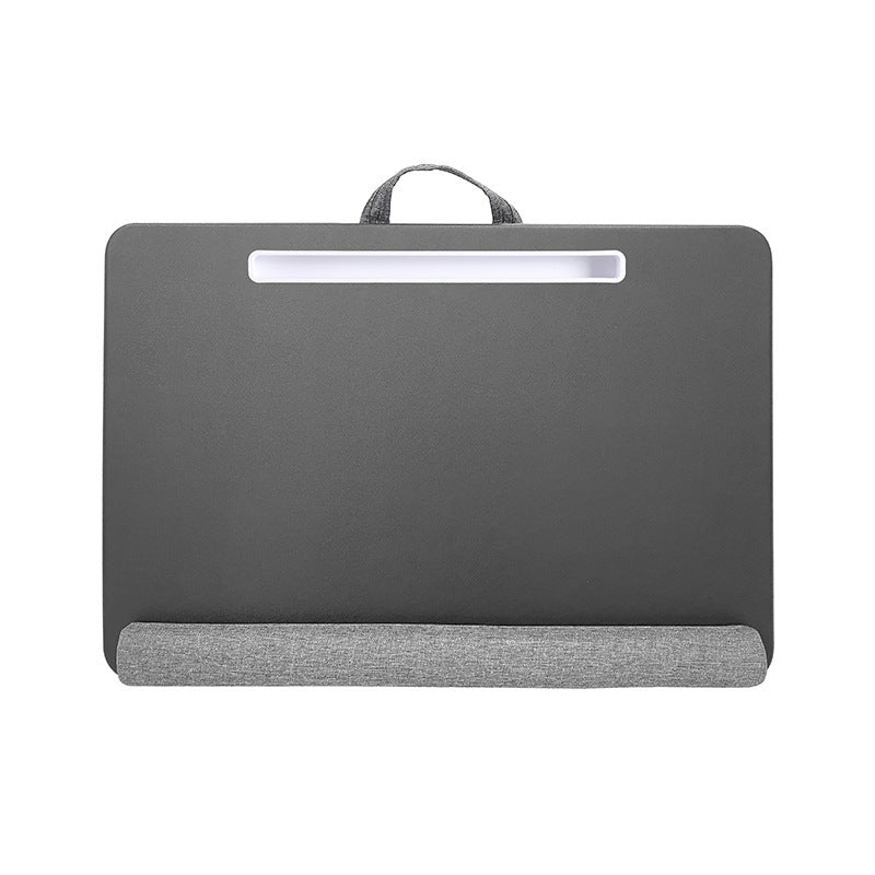 Lit de bureau pour ordinateur portable paresseux en cuir Mumujia