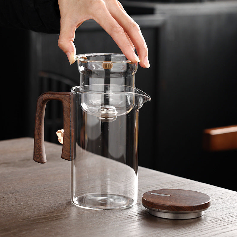 Glass Filter Tea Set Heat-resistant