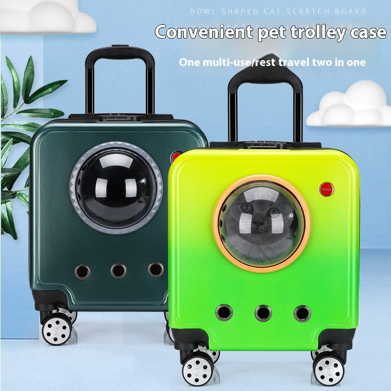 Transparent Cover Portable Breathable Travel Pet Room