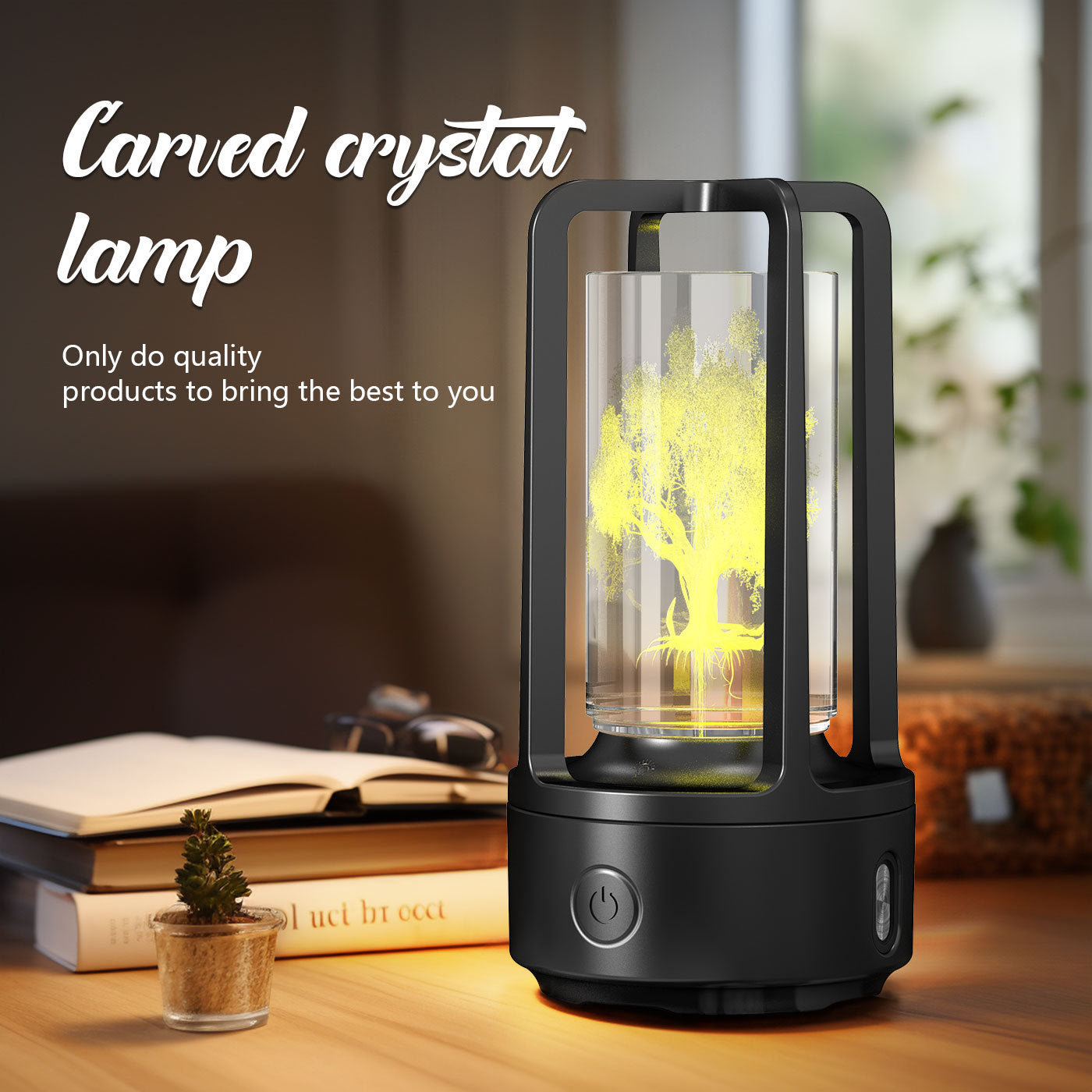 Lampe en cristal acrylique audio créative 2 en 1 et haut-parleur Bluetooth Cadeau de Saint-Valentin Lampe de nuit tactile