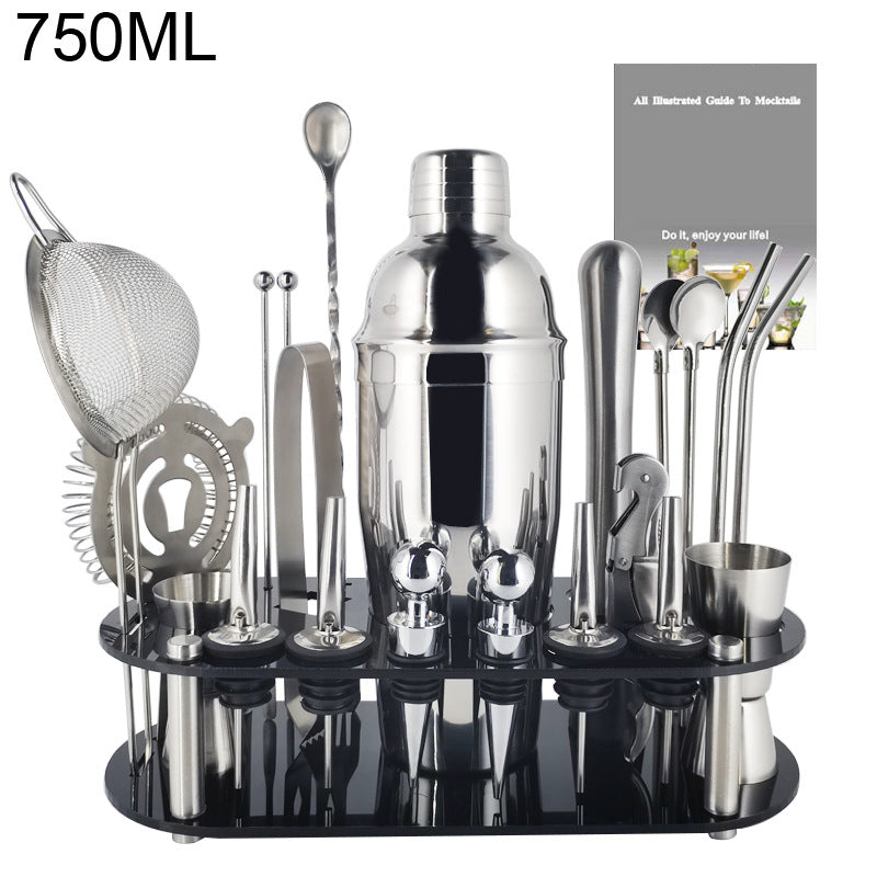 Boston Cocktail Shaker Bar Tools Wine Mixer Set