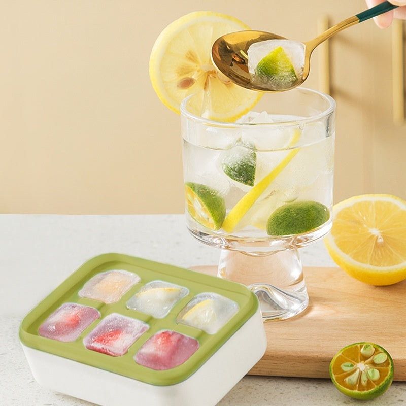 Mini Press Silicone Ice Tray Easily Removable Mold Ice-cream Mould