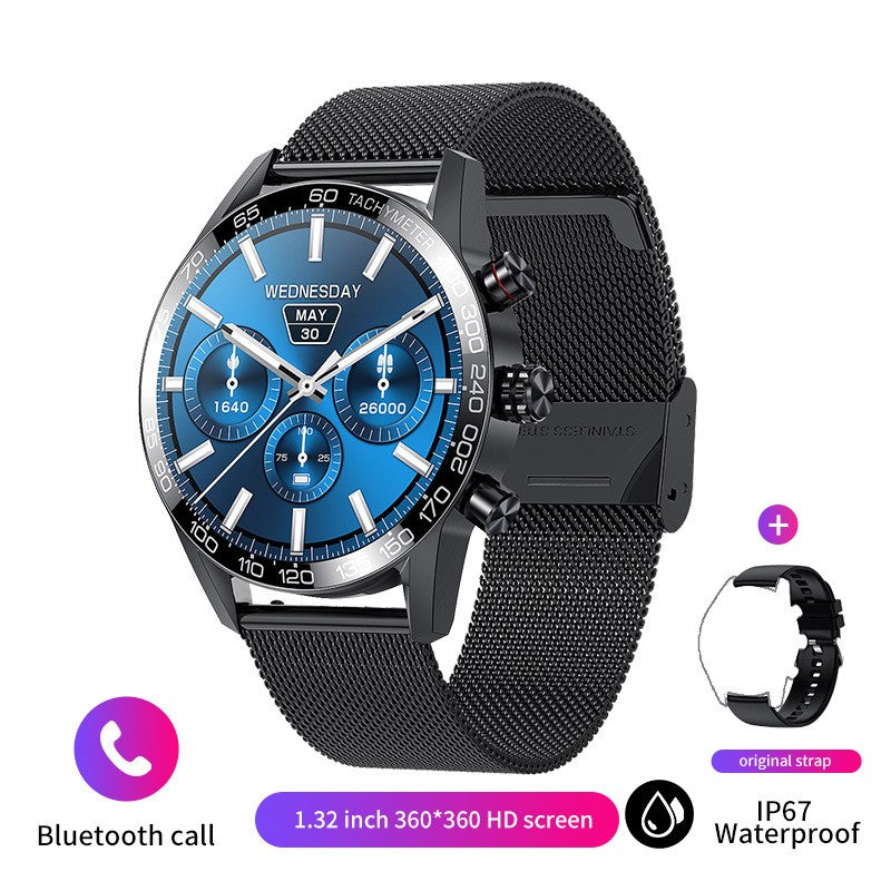 Reloj con teléfono inteligente Bluetooth para hombre