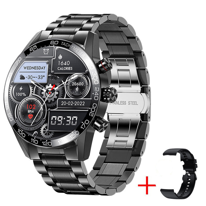 Montre pour téléphone intelligent Bluetooth pour hommes