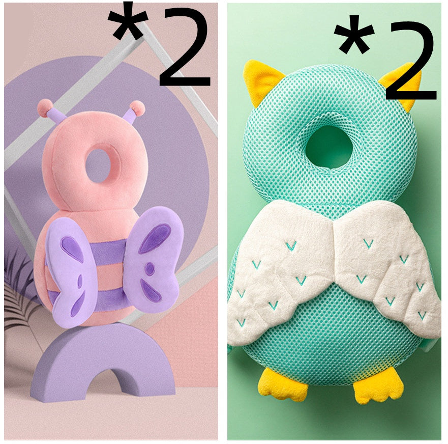 Baby Toddler Headrest Child Protection Baby Head Protection Cushion Cute Angel Wings