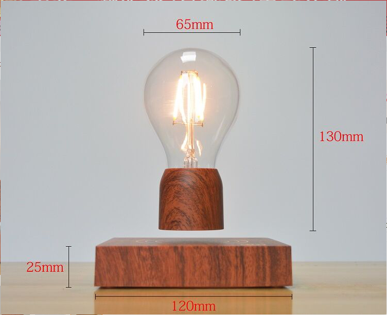 Ampoule à sustentation magnétique