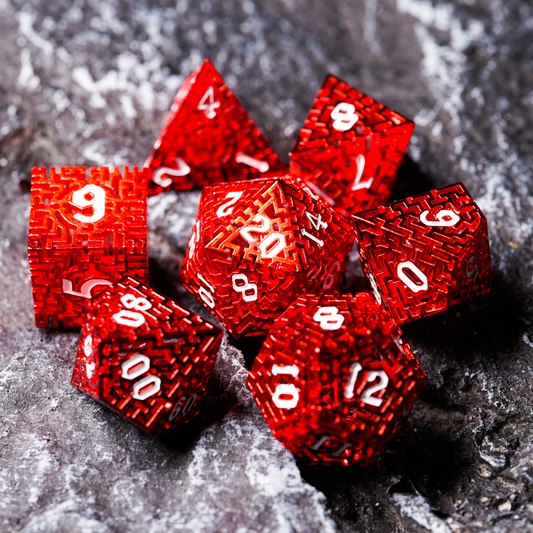 Hollow Out Pure Copper Metal Dice