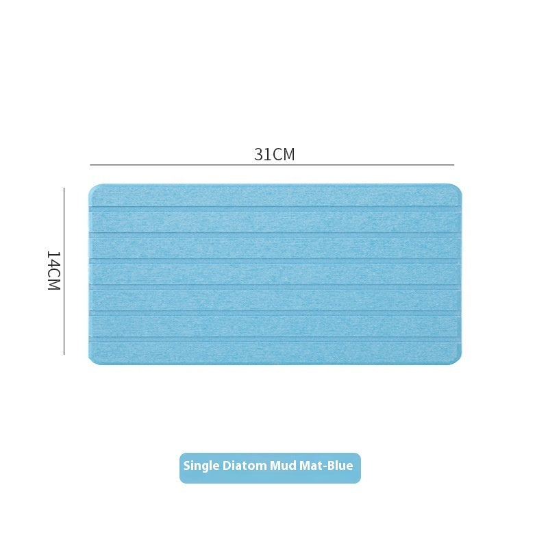 Bathroom Wash Diatomite Water Absorbent Coaster