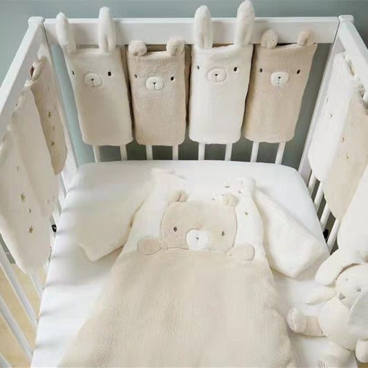 Crib Bed Circumference Newborn Anti-collision Cloth Split