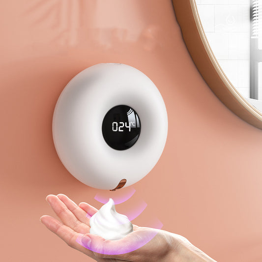 Dispensador automático de jabón espumoso, Sensor de inducción infrarroja, dispositivo de lavado de manos sin contacto para baño y cocina